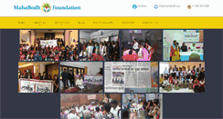 Desktop Screenshot of mahabodh.org